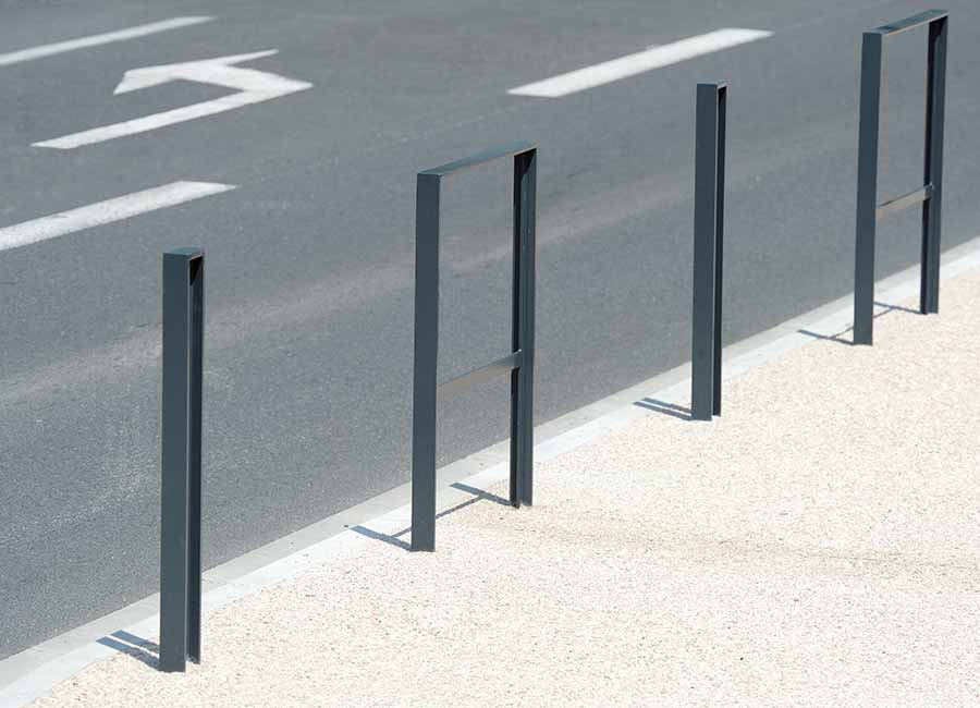 Barrière ANTARES conçu et fabriqué par Aréa mobilier urbain