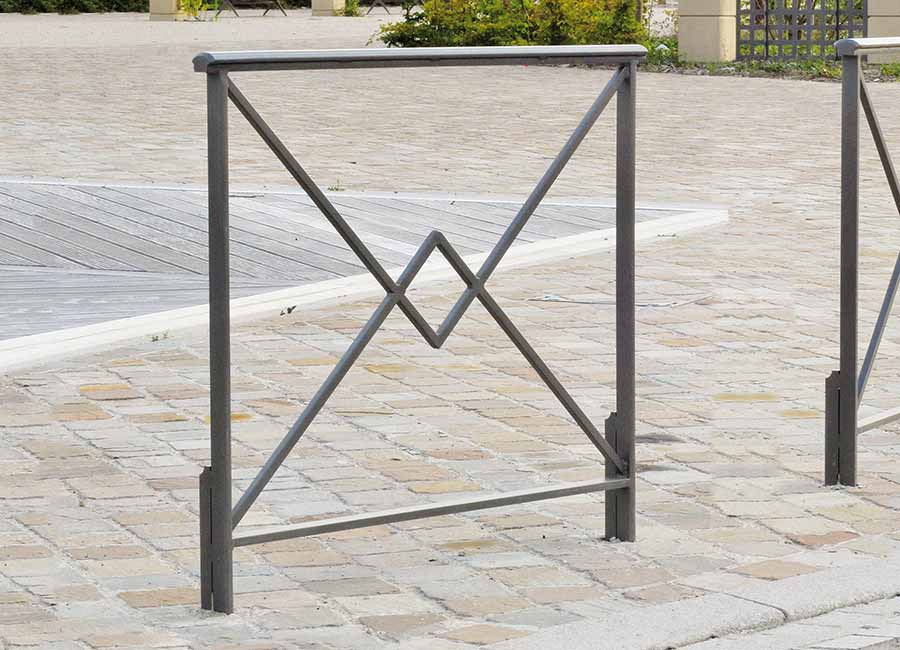 Barrière ORLEANS conçu et fabriqué par Aréa mobilier urbain