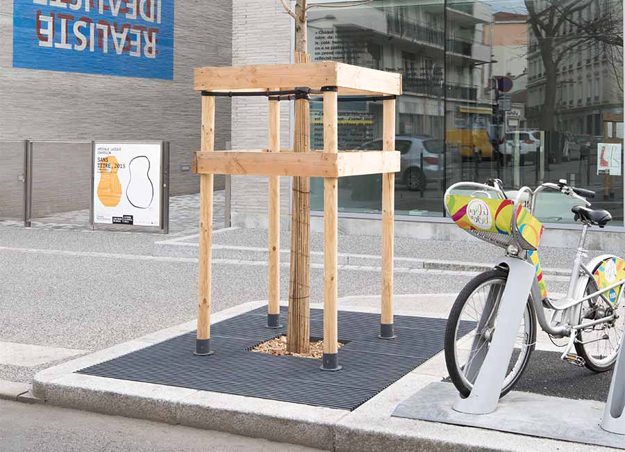 Accessoires SABOTS DE TUTERAGE conçu et fabriqué par Aréa mobilier urbain