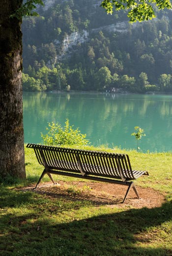 Area - Bench with backrest - Lisbonne