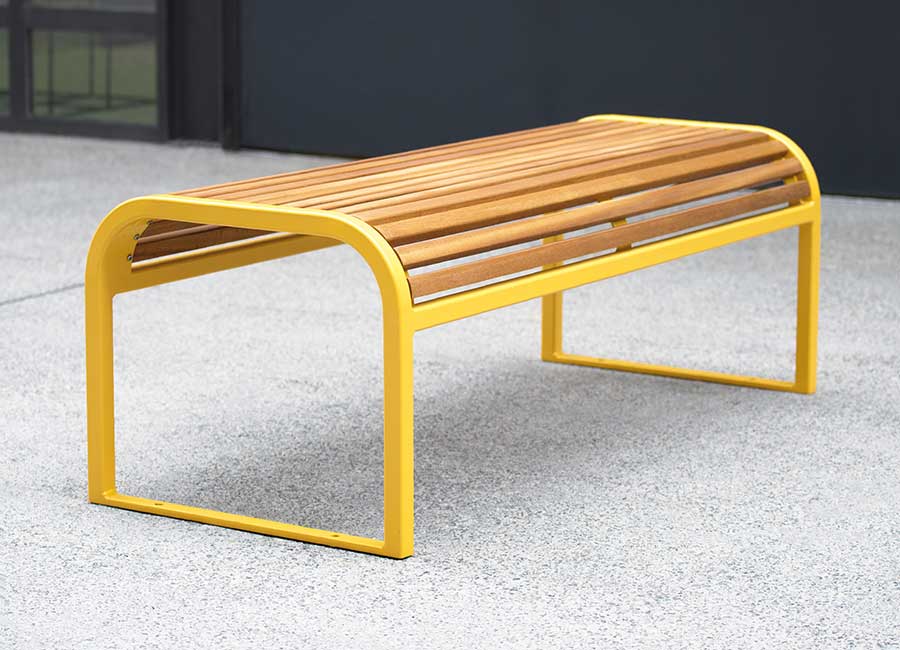 Backless bench - Nice Wood