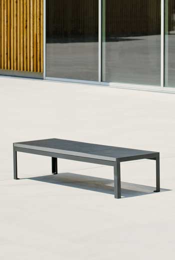 Area - Backless bench - Sienne