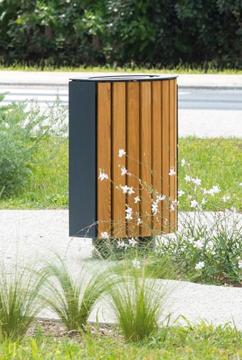 Area - Litter receptacle - BAMBOU