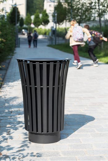 Area - Litter receptacle - Narcisse