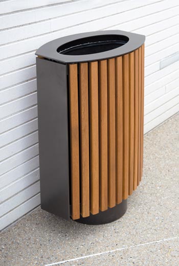 Area - Litter receptacle - Coquelicot