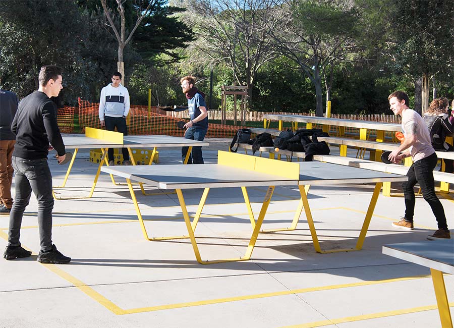 Oxygène Ping-pong table - aréa