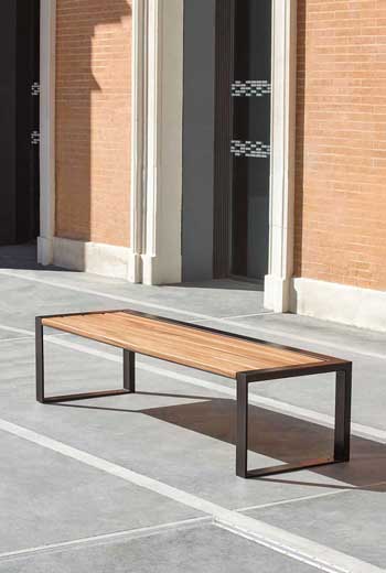 Area - Backless bench - Bonn