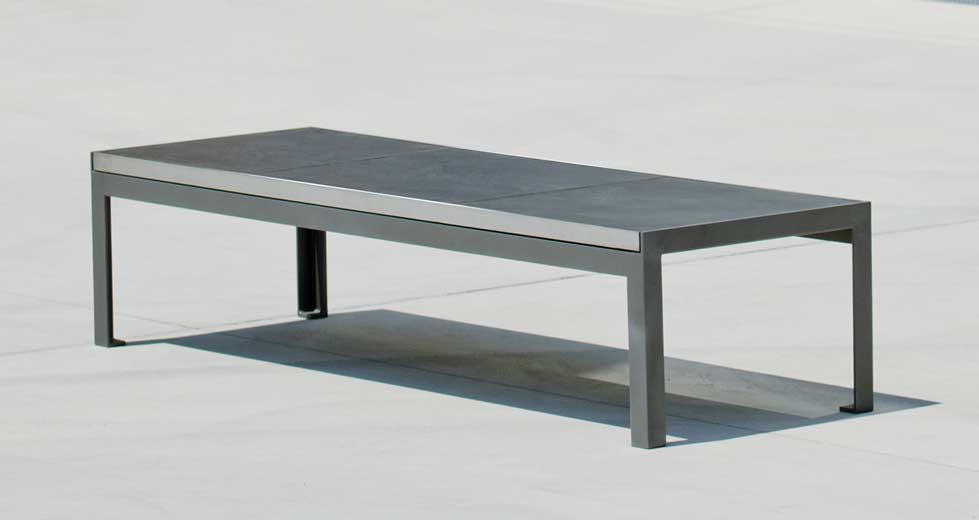 Area - Backless bench - Sienne