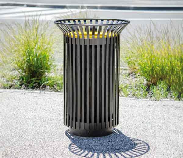 Area - Litter receptacle - Tulipe