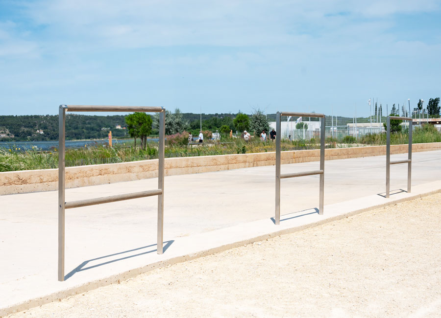 Barrière PHENIX conçu et fabriqué par Aréa mobilier urbain