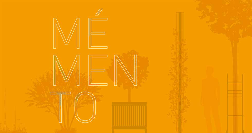 illustration area mobilier urbain memento nature urbaine