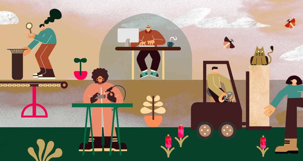 Illustration made by area mobilier urbain